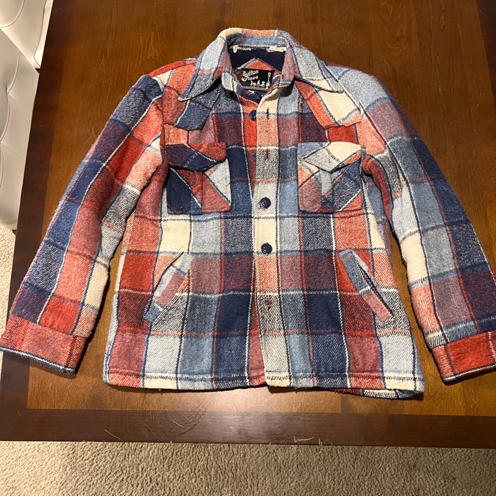 Vintage Wool LumberJacket Large